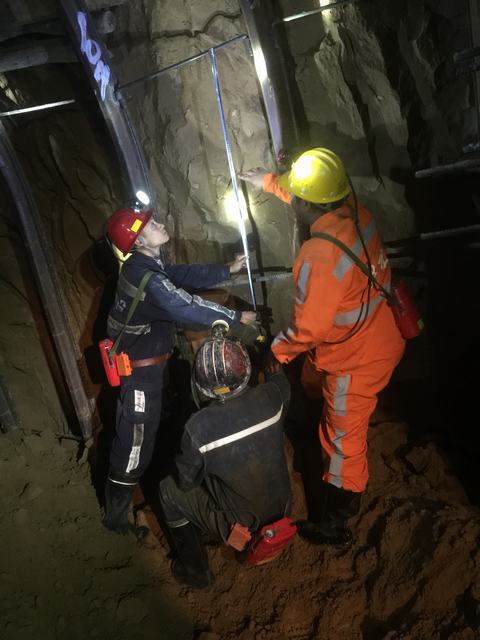 掘進公司單日進尺133.1米創9月新高