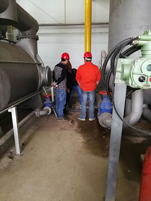 天工公司安裝一部孟村礦瓦斯泵站2號系統(tǒng)1號泵順利試運轉(zhuǎn)