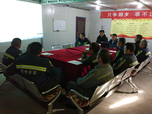 機電安裝公司：嚴細結合，全力沖刺全年安全生產目標