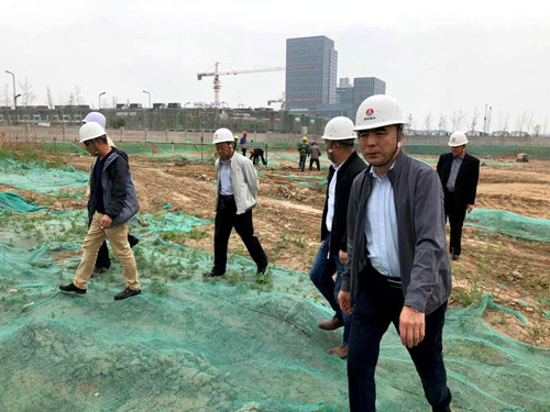 大秦置業公司：山水逸境項目進度驗收“第一彈”