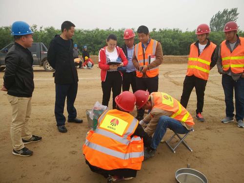 G242大荔縣公路建設路基工程順利通過市質監(jiān)站交工驗收