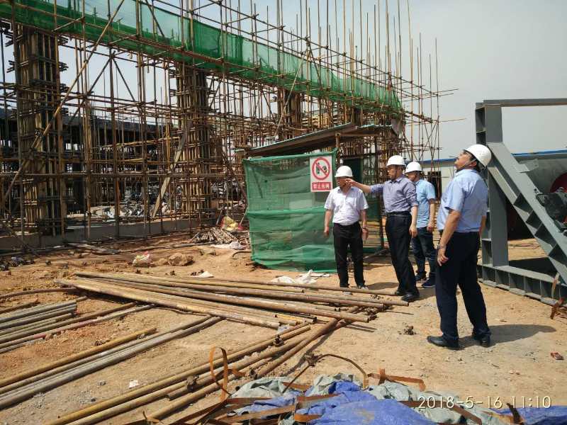 劉合理帶隊對陜北片區土建項目開展安全大檢查