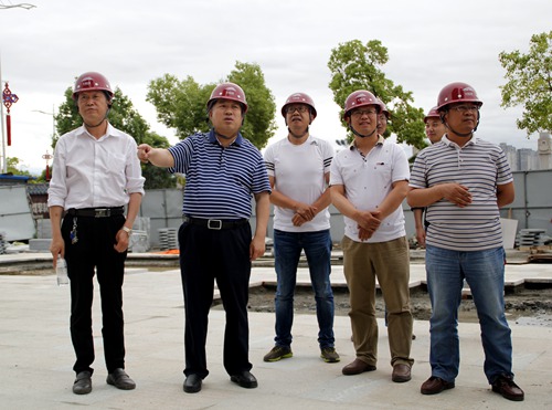 王寧深入陜煤建設公司龍灣水境項目檢查指導安全工作