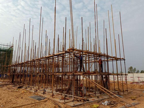 陜煤建設銅煤公司曹家灘項目“迎風雨”“戰酷暑”奮戰正酣