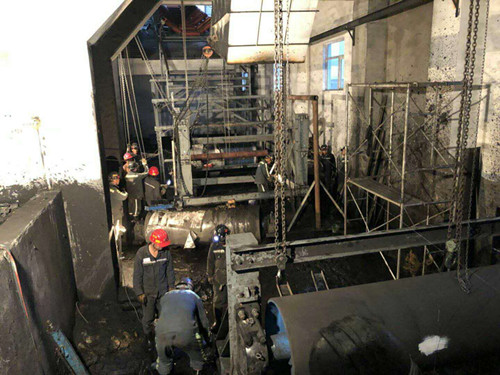 陜煤建設機電安裝公司奮戰31小時確保曹家灘礦原煤生產系統成功出煤
