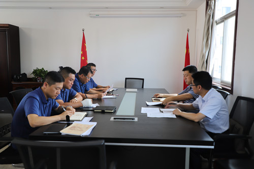 王寧旁聽督導漢中分公司黨總支中心組理論學習