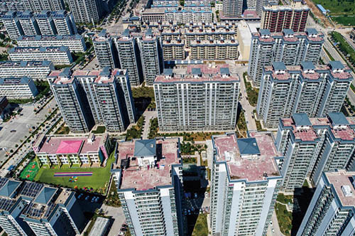 韓城分公司承建的新梅苑小區(qū)掠影