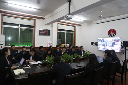 陜煤建設機電安裝公司全員專題會議學習貫徹2019年“四會”精神