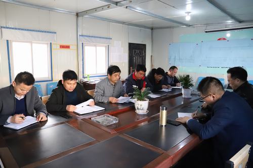 陜煤建設礦建二公司黨員踐諾評諾樹標尺