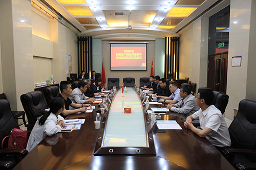 兵團烏魯木齊工業園區管委會蒞臨陜煤建設座談交流