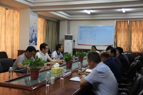 司正林調研指導韓城分公司薪酬改革推進工作