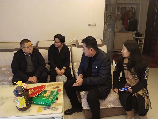 陜煤建設韓城分公司從“心”出發，慰問困難職工“暖人心”