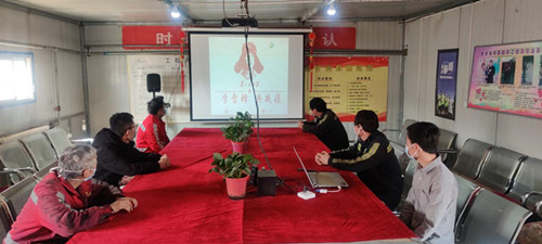 陜煤建設機電安裝公司：學雷鋒，共戰“疫”