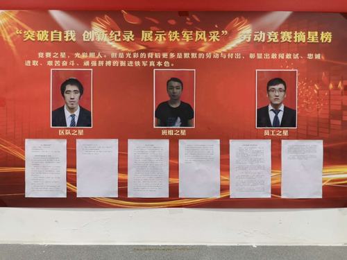 陜煤建設(shè)掘進(jìn)公司：紅柳林項目部“摘星榜”讓榮譽(yù)夠得著