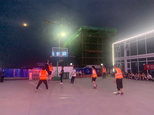 陜煤建設(shè)銅煤公司第十六項目部舉辦“團(tuán)結(jié)進(jìn)取賽風(fēng)采，青春飛揚(yáng)再出發(fā)”友誼籃球賽