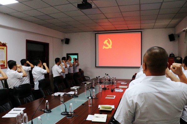 陜煤建設澄合分公司上下聯動共同迎慶黨的生日