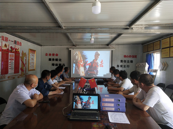 陜煤建設澄合分公司“七七”抗戰紀念日開展愛國教育