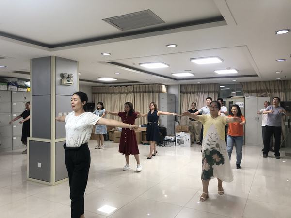 陜煤建設礦建二公司：讓“工間操”成為健康“加油站”