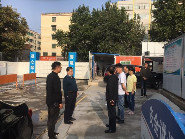 王寧蒞臨渭南市臨渭區梅園新村棚戶區改造項目檢查指導工作