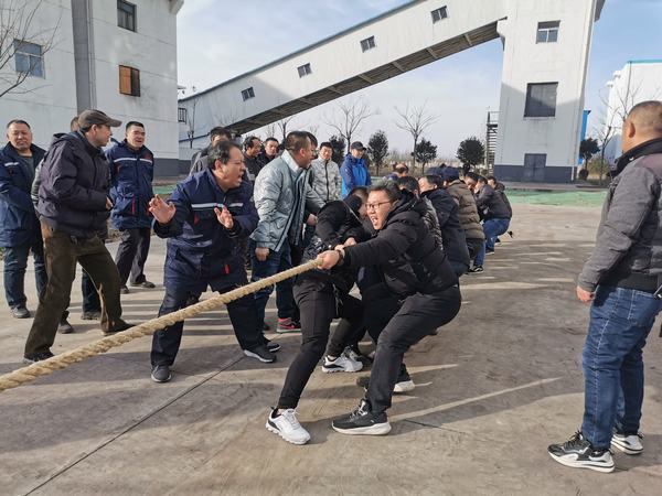 陜煤建設洗選煤運營公司澄合山陽洗選煤運營項目部“迎新春·慶元旦”拔河比賽歡樂多