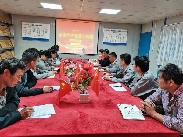 陜煤建設韓城分公司土建九項目部：黨史學習教育“三字經”  學以致用踐于行