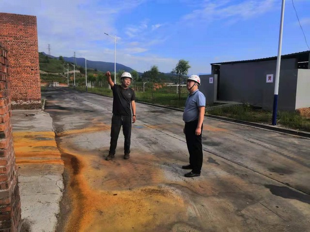 趙敬凱深入陜煤建設洗選煤運營公司左權洗煤廠項目部指導工作