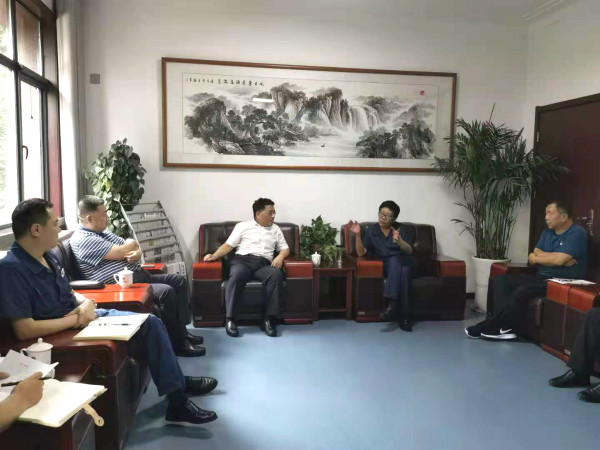 王明智、王寧赴陜鋼集團(tuán)龍鋼公司座談交流