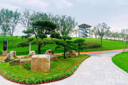 陜煤建設綠宇公司： 筑夢空港新城城市公園 建設幸福陣地