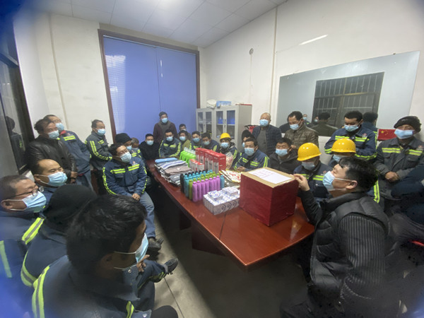 陜煤建設(shè)機(jī)電安裝公司：這個寒冬很溫暖