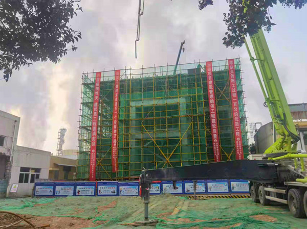 陜煤建設機電安裝公司順利完成承建的渭化凈水車間階段施工任務