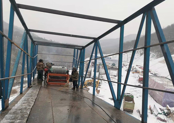 陜煤建設礦建三公司：浴“雪”奮戰(zhàn)開新局