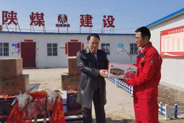 陜煤建設礦建二公司領導前往第一項目部進行開工慰問