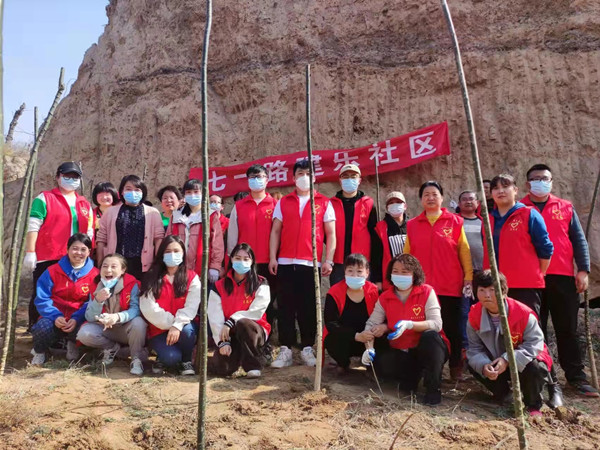 陜煤建設機電安裝公司為美麗銅川添新綠