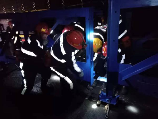 陜煤建設韓城分公司安裝三項目部攻守兼備打響工程“第一仗”