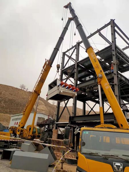 陜煤建設天工公司安裝三部不負春光起好步,虎虎生威開新局