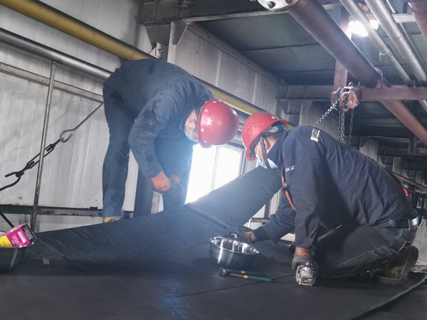 陜煤建設洗選煤運營公司澄合山陽運營項目部:高效完成山陽煤礦101皮帶更換任務