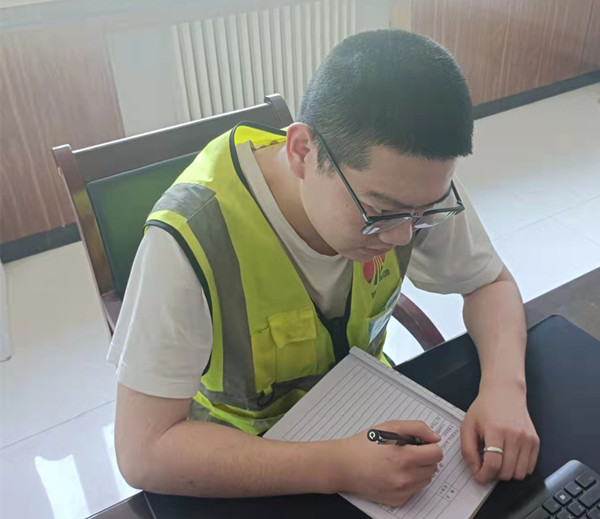 陜煤建設咸陽分公司第二項目部：寫祝福，寄思情