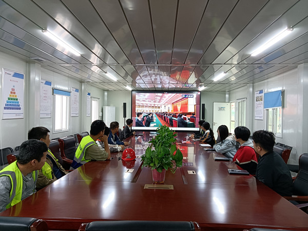 陜煤建設(shè)咸陽分公司青年團員立足新時代，開啟新征程