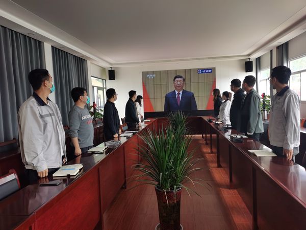 陜煤建設天工公司：慶祝青年團成立100周年，看直播  銘初心