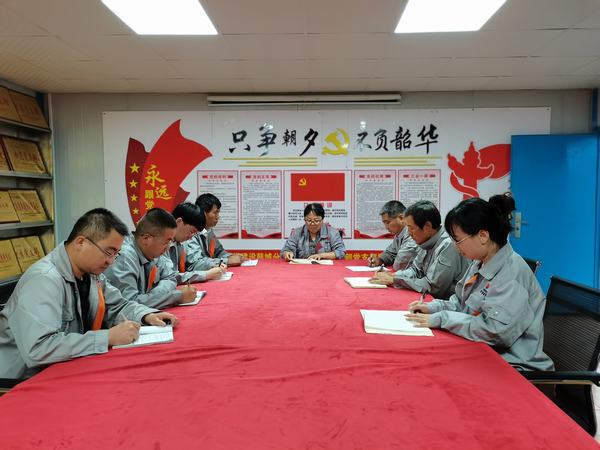陜煤建設(shè)韓城分公司土建九項(xiàng)目部黨建高度“融合”增強(qiáng)工作新動力