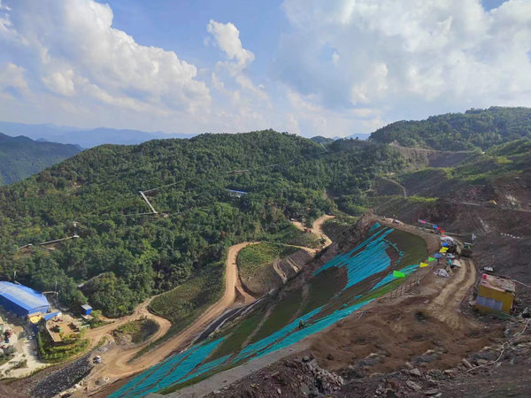 陜煤建設漢中分公司大西溝礦吊莊溝環保治理項目初見成效