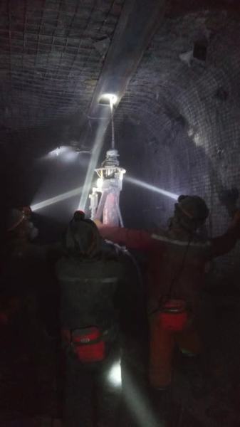 陜煤建設礦建二公司車村項目部31盤區水倉主副水倉順利貫通