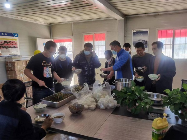 陜煤建設綠宇公司：蒲城倒班樓項目 嚴把質量促進度 加班加點趕工期