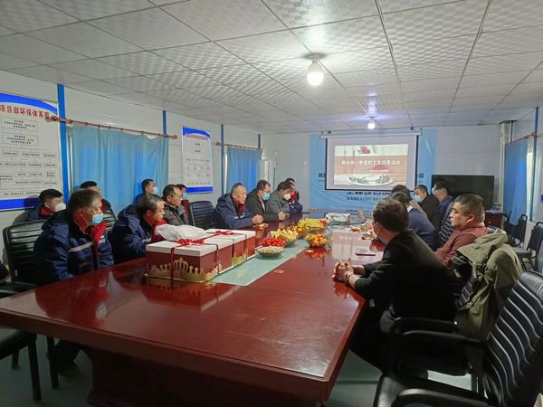 陜煤建設礦建二公司王峰項目部:送你別樣“生日趴”