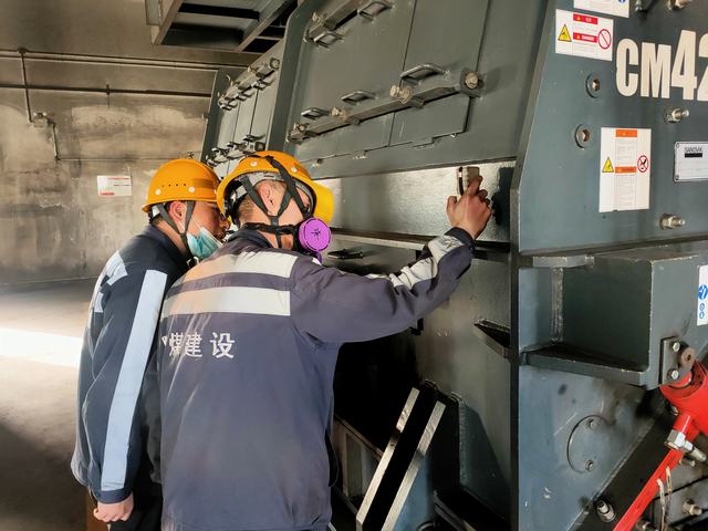 陜煤建設洗選煤運營公司神渭首端運營項目部:把好“年關”,站好崗