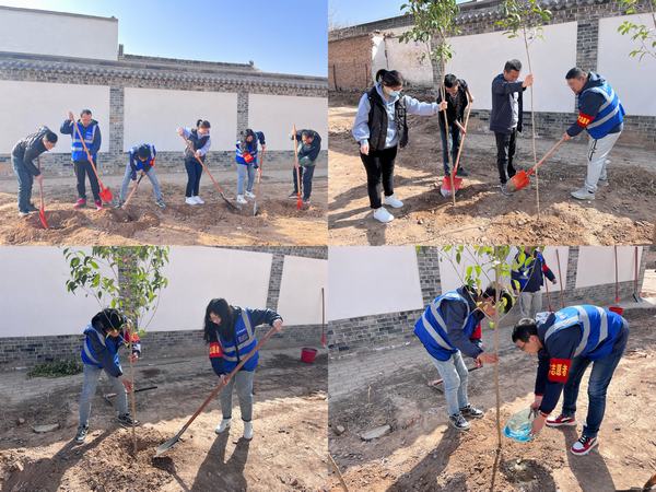 陜煤建設韓城分公司土建四項目部:栽種綠色希望,不負青春時光