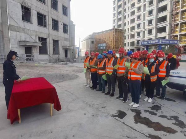 陜煤建設西北分公司：普法講座進工地，反詐宣傳暖人心