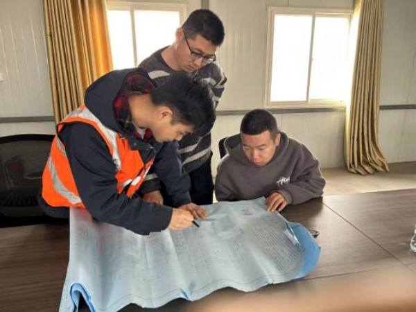 陜煤建設咸陽分公司第二項目：團結互助，共同進步