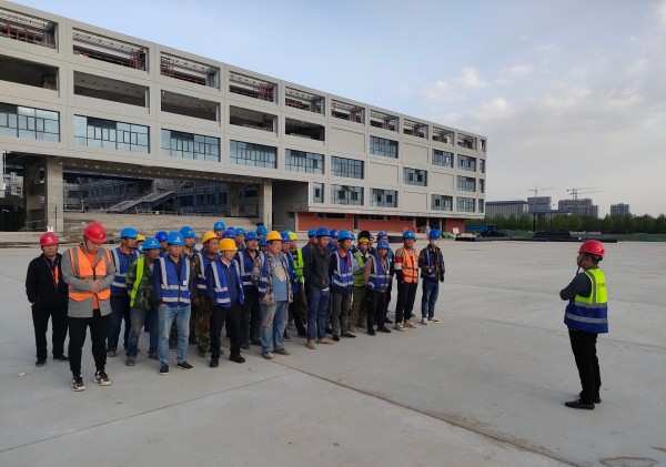 陜煤建設咸陽分公司灃西新城第五學校項目:貫徹綠色理念 踐行綠色施工