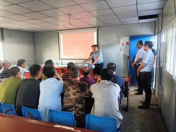 陜煤建設煤礦運營服務分公司：開展安全宣講 助力安全生產